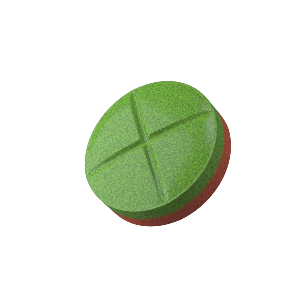 200mg 7OH & Mitragynine Tablets - Watermelon + Kiwi - 7