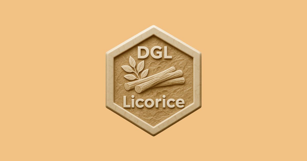 DGL Licorice Products - Stomach Support Chewable Tablets