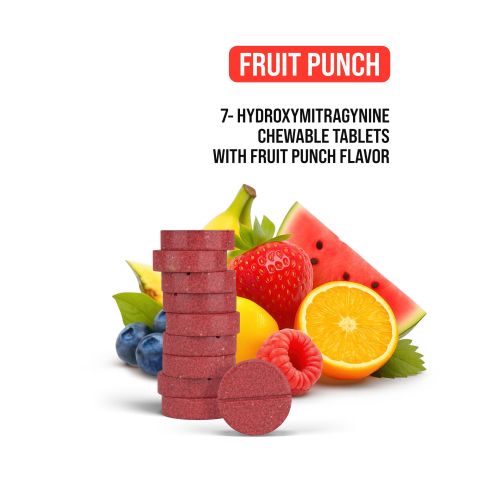 30mg 7-Hydroxy Tablets - Fruit Punch - Thumbnail 4