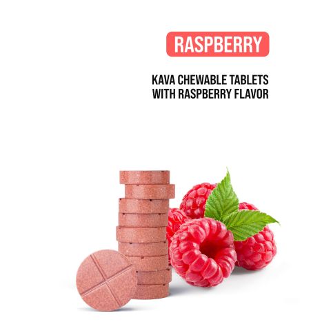 50mg Kava Nano Tablets - Raspberry - Thumbnail 4