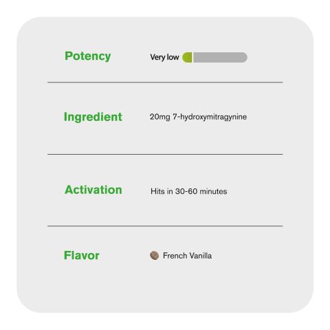 20mg 7-Hydroxy Tablets - French Vanilla - Thumbnail 7