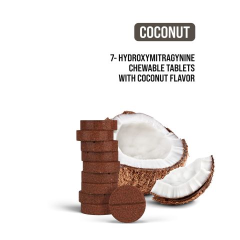 20mg 7-Hydroxy Tablets - Coconut - Thumbnail 4
