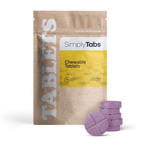 50mg Broad Spectrum CBD Nano Tablets - Grape - Thumbnail 2