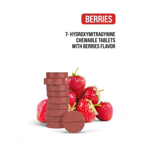 15mg 7-Hydroxy Tablets - Berries - Thumbnail 4