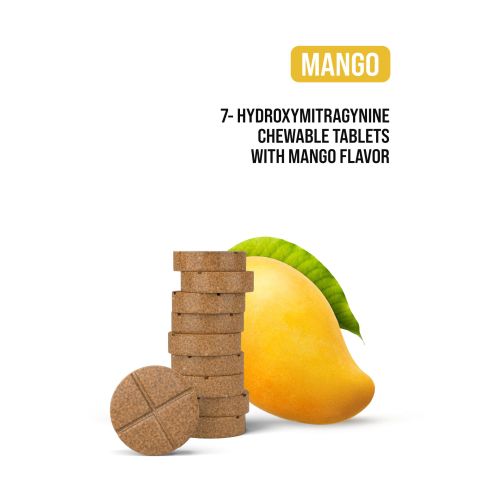 60mg 7-Hydroxy Tablets - Mango - Thumbnail 4