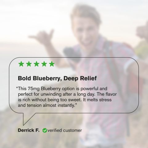 75mg 7-Hydroxy Tablets - Blueberry - Thumbnail 8