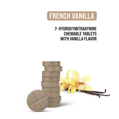 60mg 7-Hydroxy Tablets - French Vanilla - Thumbnail 4