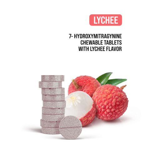 20mg 7-Hydroxy Tablets - Lychee - Thumbnail 4