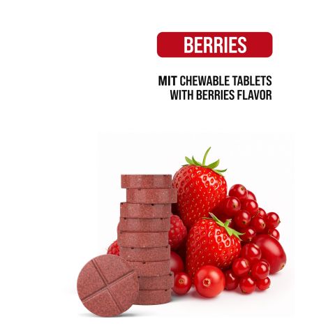 100mg Kratom Extract MIT-100 Tablets - Berries - Thumbnail 4