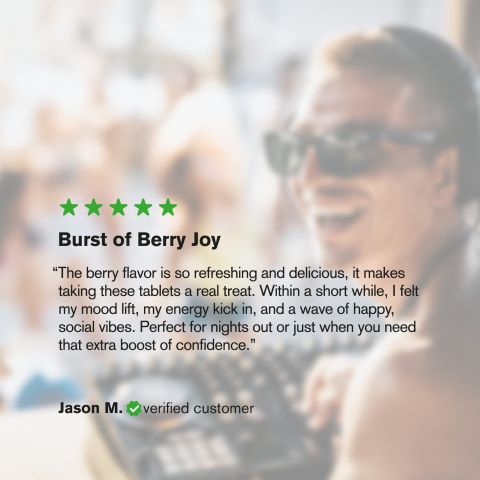 1,200mg Party Blend Tablets - Berries - Party Pop - Thumbnail 8