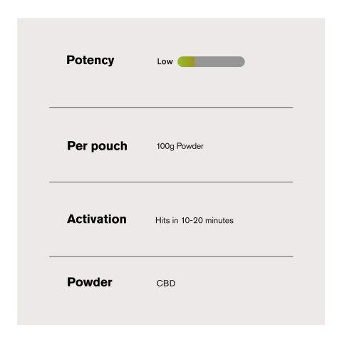 100g CBD Isolate Nano Powder - Bulk Nano Technology - Thumbnail 4