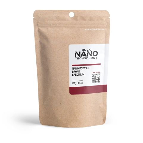 100g Broad Spectrum CBD Nano Powder - Bulk Nano Technology - Thumbnail 2