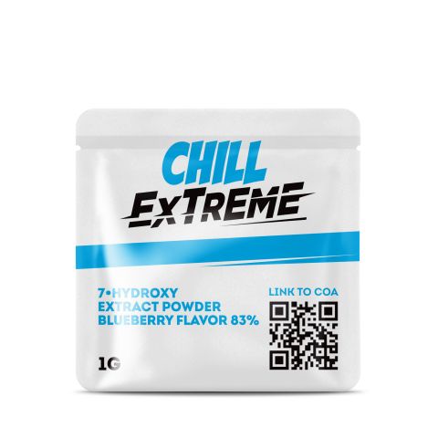 1,000mg 7-Hydroxy Powder - Blueberry - 7OH Factory - Thumbnail 3