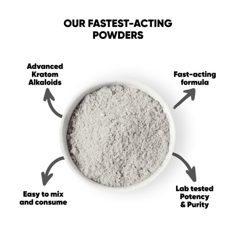 1,000mg 7-Hydroxy Powder - Unflavored - Chill Extreme - Thumbnail 4