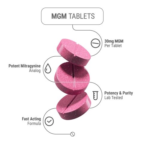 30mg MGM-15 Tablets - Strawberry - Thumbnail 4