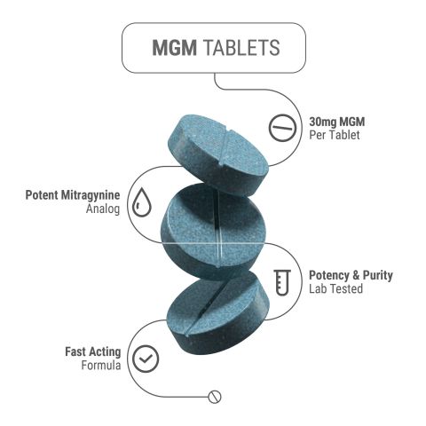 30mg MGM-15 Tablets - Unflavored - Thumbnail 4