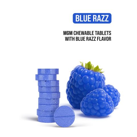 30mg MGM-15 Tablets - Blue Razz - Thumbnail 5