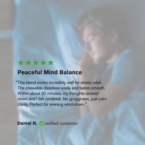 50mg L-Theanine & L-THP Tablets - Blueberry Lavender - Thumbnail 8