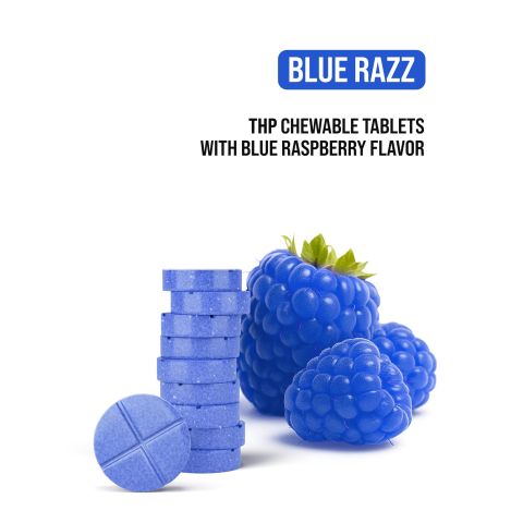 50mg THP Nano Tablets - Blue Razz - Thumbnail 5