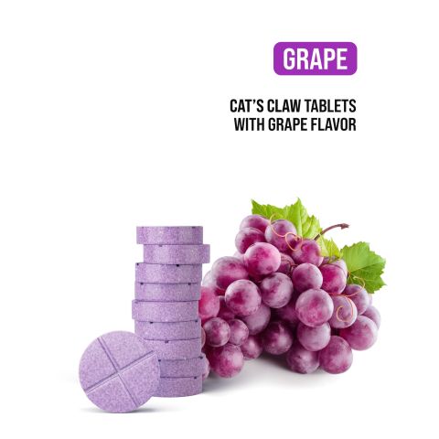 60mg Cat's Claw Tablets - Grape - Thumbnail 4