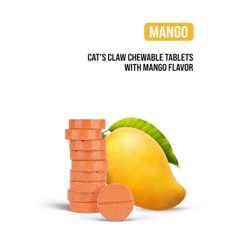 20mg Cat's Claw Tablets - Mango - Thumbnail 4