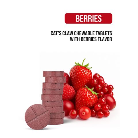 30mg Cat's Claw Tablets - Berries - Thumbnail 4