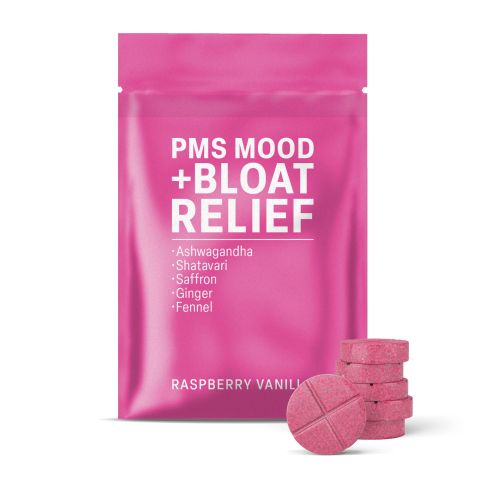 500mg PMS Mood + Bloat - Raspberry Vanilla - Thumbnail 2