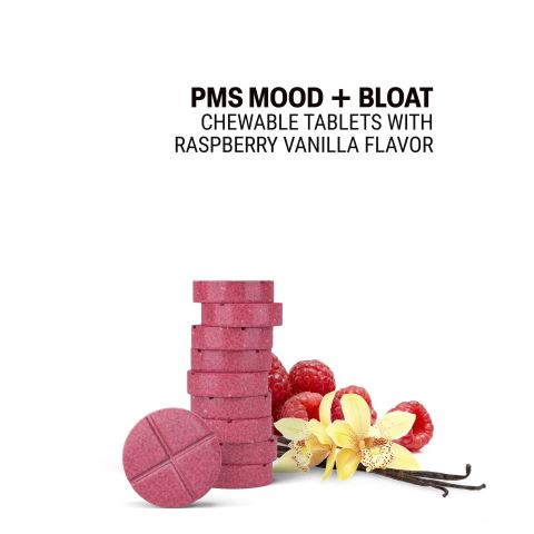 500mg PMS Mood + Bloat - Raspberry Vanilla - Thumbnail 4