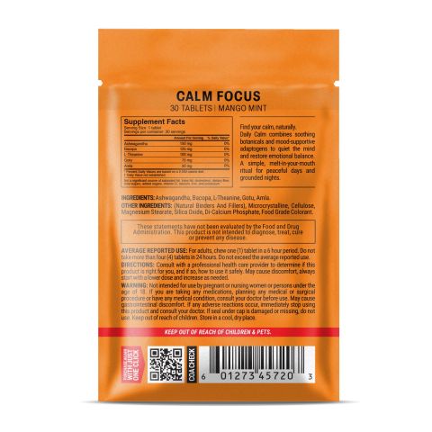 500mg Calm Focus - Mango Mint - Thumbnail 8