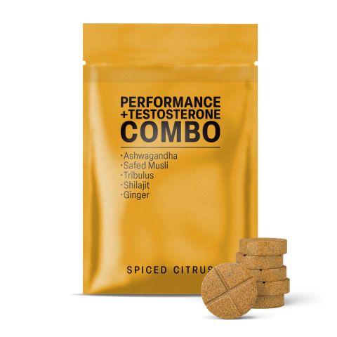 500mg Performance+Testosterone Combo - Spiced Citrus - Thumbnail 2