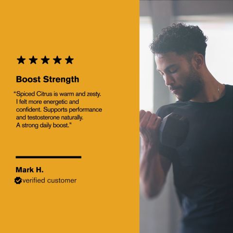 500mg Performance+Testosterone Combo - Spiced Citrus - Thumbnail 7