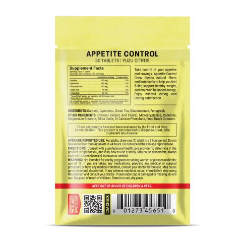 500mg Appetite Control - Yuzu Citrus - Thumbnail 8