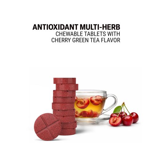 500mg Antioxidant Multi-Herb - Cherry Green Tea - Thumbnail 4