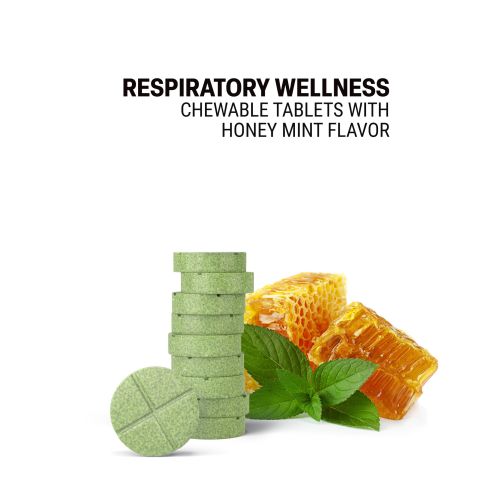 500mg Respiratory Wellness - Honey Mint - Thumbnail 4