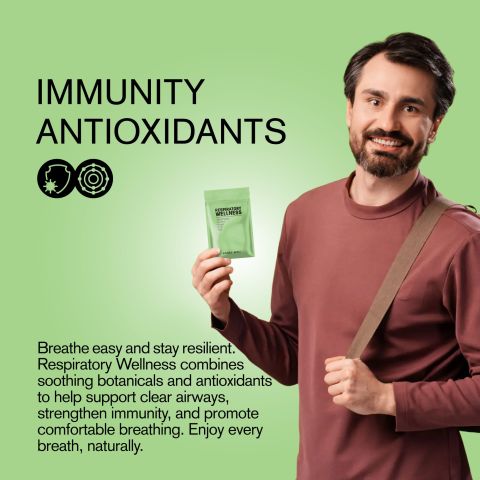 500mg Respiratory Wellness - Honey Mint - Thumbnail 6