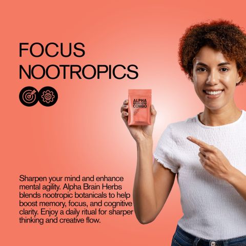 500mg Alpha Brain Herb Combo - Grapefruit - Thumbnail 6