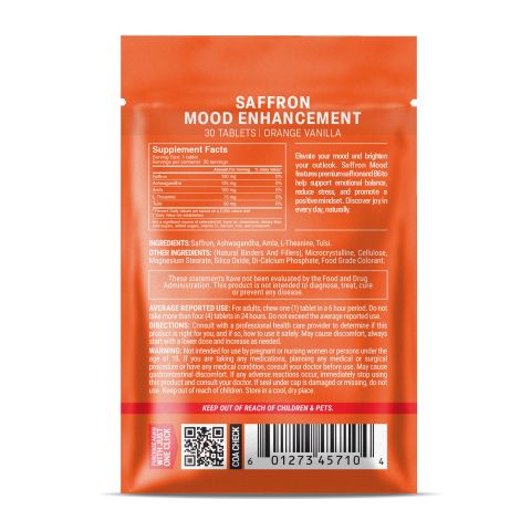 500mg Saffron Mood - Orange Vanilla - Thumbnail 8