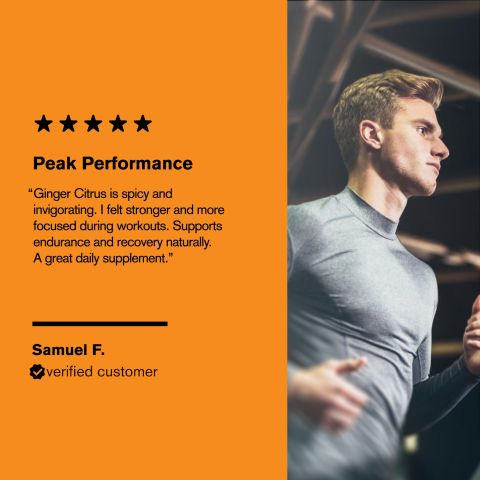 500mg Performance Booster - Ginger Citrus - Thumbnail 7