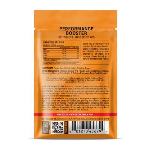 500mg Performance Booster - Ginger Citrus - Thumbnail 8