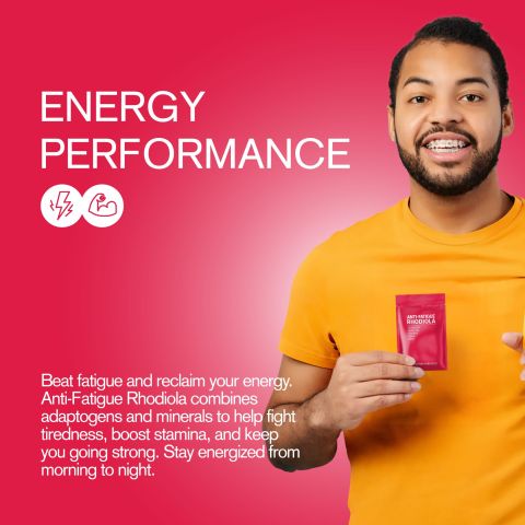 500mg Anti-Fatigue Rhodiola - Cranberry Hibiscus - Thumbnail 6