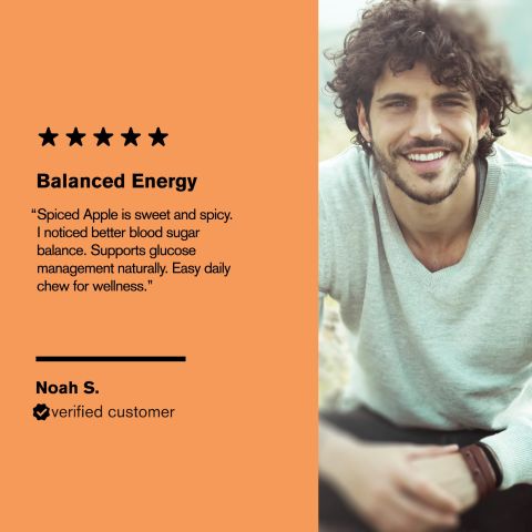 500mg Sugar Balance Support - Spiced Apple - Thumbnail 7