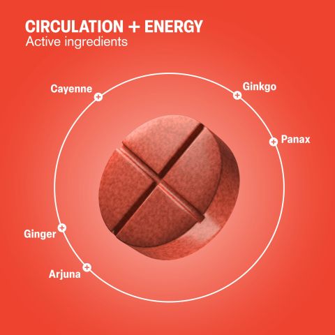 500mg - Circulation + Energy - Citrus Cayenne - Mood Tablets - Thumbnail 5