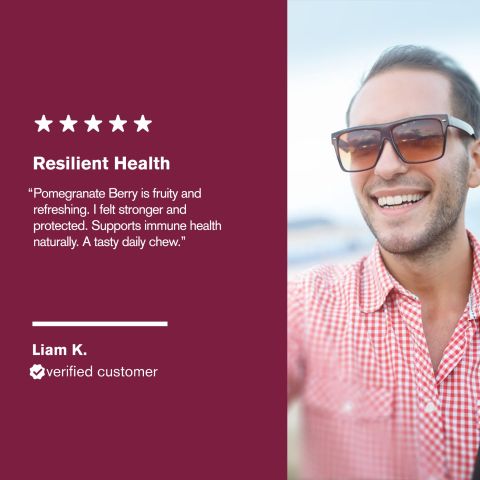 500mg Fruit + Herb Immunity - Pomegranate Berry - Thumbnail 7