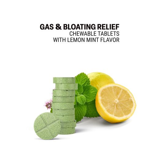 500mg Gas & Bloating Relief - Lemon Mint - Thumbnail 4