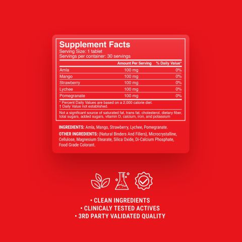 500mg Antioxidant Multi-Herb - Fruit Punch - Thumbnail 9