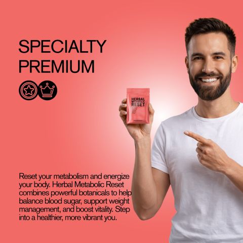 500mg Herbal Metabolic Reset - Grapefruit - Thumbnail 6