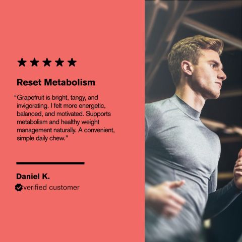 500mg Herbal Metabolic Reset - Grapefruit - Thumbnail 7