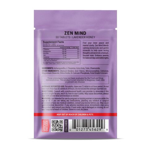 500mg Zen Mind - Lavender Honey - Thumbnail 8