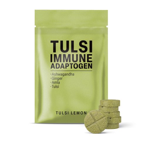 500mg Tulsi Immune Adaptogen - Tulsi Lemon - Thumbnail 2