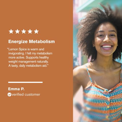 500mg Metabolism Booster - Lemon Spice - Thumbnail 7